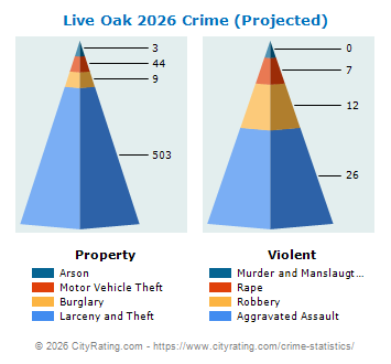 Live Oak Crime 2026