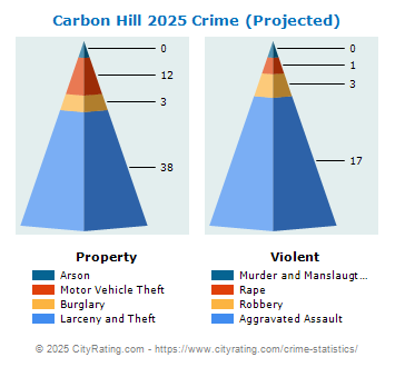 Carbon Hill Crime 2025