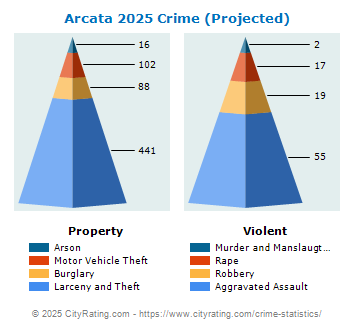 Arcata Crime 2025