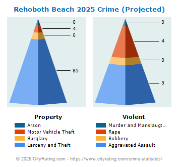 Rehoboth Beach Crime 2025