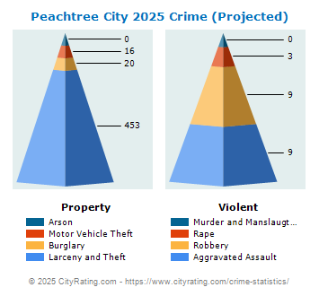 Peachtree City Crime 2025