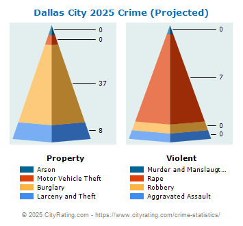 Dallas City Crime 2025