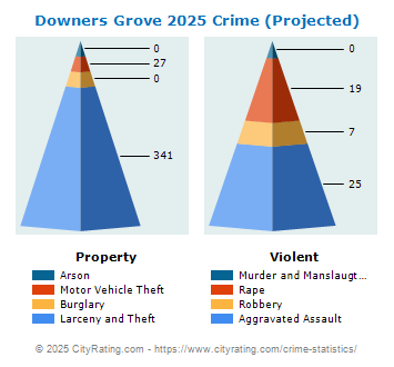 Downers Grove Crime 2025