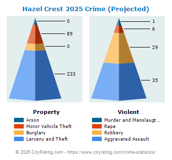 Hazel Crest Crime 2025