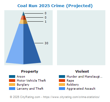 Coal Run Village Crime 2025