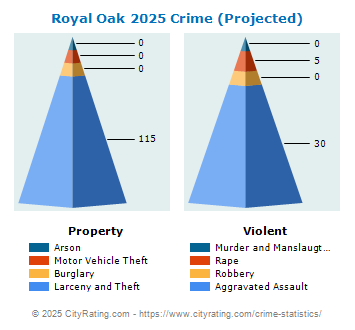 Royal Oak Crime 2025