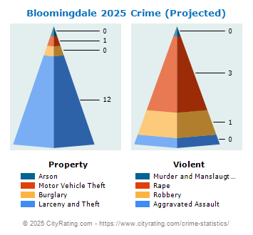 Bloomingdale Crime 2025