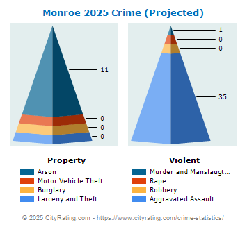 Monroe Township Crime 2025