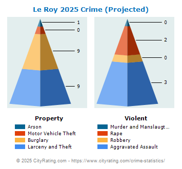 Le Roy Village Crime 2025