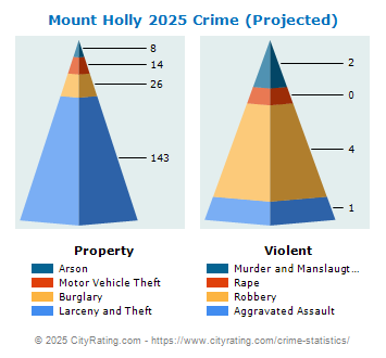 Mount Holly Crime 2025