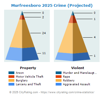 Murfreesboro Crime 2025