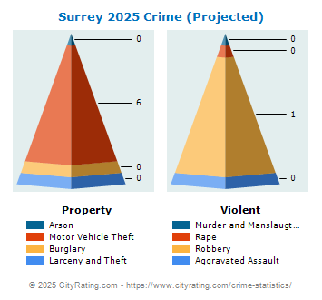 Surrey Crime 2025