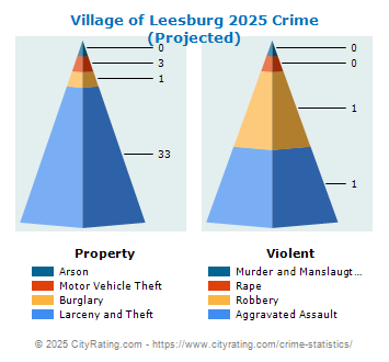 Village of Leesburg Crime 2025