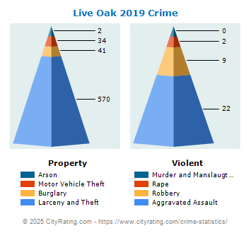 Live Oak Crime 2019