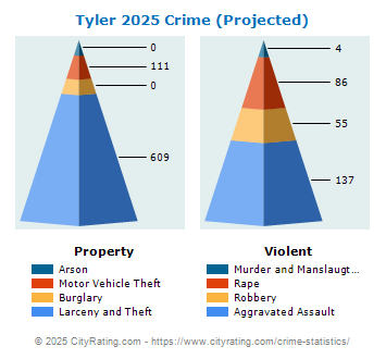 Tyler Crime 2025