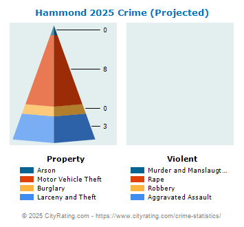 Hammond Crime 2025